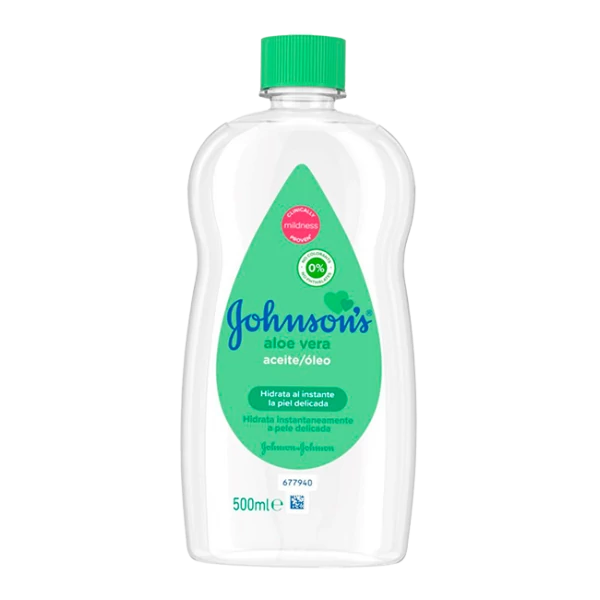 Детское масло Johnson's Baby Oil Aloe Vera 500 мл ЕС