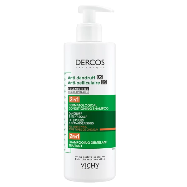 Шампунь с кондиционером Vichy Dercos DS против перхоти 2 в 1 390 мл ЕС