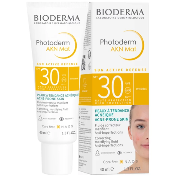 Матирующий флюид Bioderma Photoderm AKN Mat SPF30 40 мл ЕС