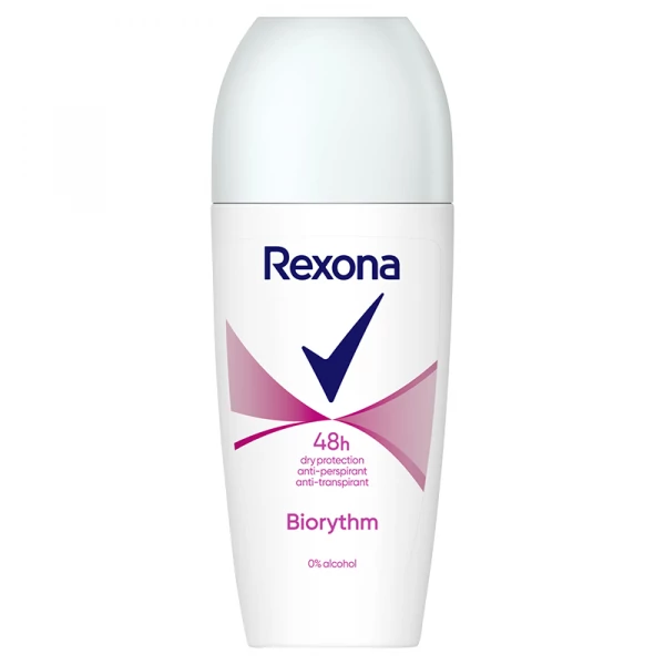 Женский антиперспирант-ролик Rexona Biorythm 48h 50 мл ЕС