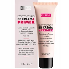 BB-крем и праймер Pupa Professionals SPF20 001 50 мл ЕС
