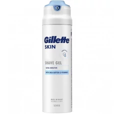 Гель для бритья Gillette Skin Ultra Sensitive для чувствительной кожи 200 мл ЕС