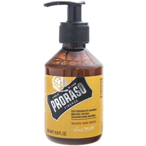 Шампунь для бороды Proraso Wood and Spice 200 мл ЕС