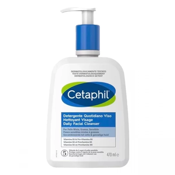 Очищающее средство Cetaphil для чувствительной кожи 470 мл ЕС