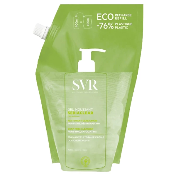 Гель SVR Sebiaclear Gel Moussant очищающий 400 мл ЕС