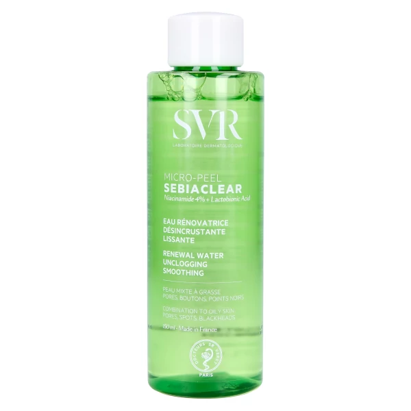 Мицеллярная вода SVR Sebiaclear Micro-Peel с микропилингом 150 мл ЕС