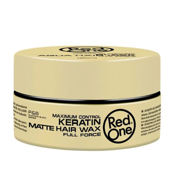 Матирующий воск для волос с кератином RedOne Keratin Matte Hair 150 мл ЕС
