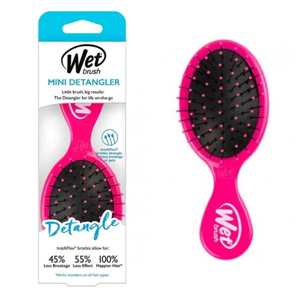 Расческа для волос Wet Brush Mini Detangler Pink ЕС