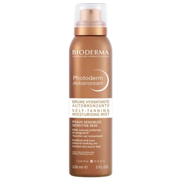 Мист для загара Bioderma Photoderm Self Tanning Moisturising Mist 150 мл ЕС