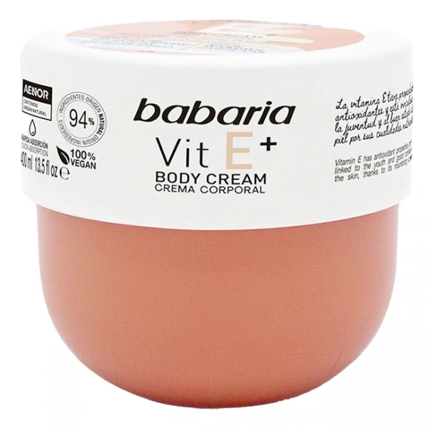 Крем для тела Babaria Vitamin E 400 мл ЕС