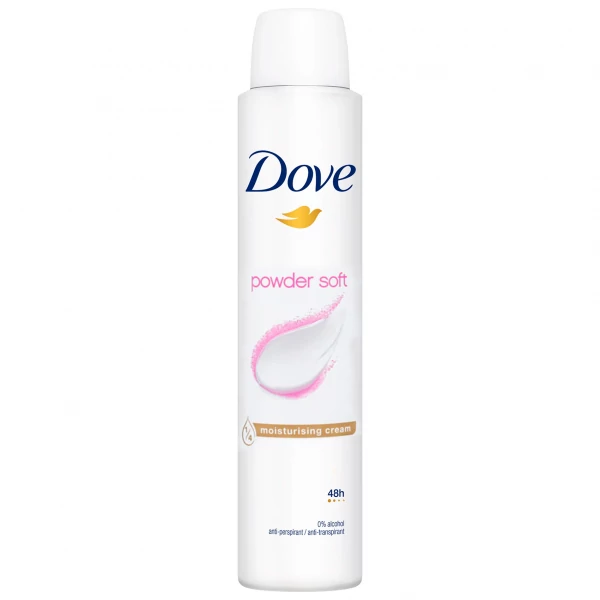 Антиперспирант-спрей Dove Powder Soft 48H 200 мл ЕС