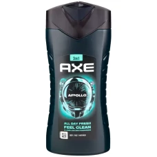 Гель для душа Axe Apollo All Day Fresh Feel Clean 3 в 1 400 мл ЕС