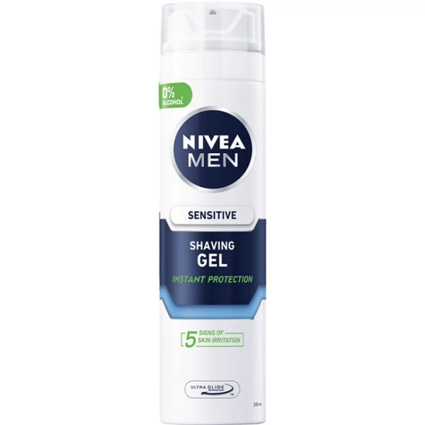 Гель для бритья Nivea Men Sensitive для чувствительной кожи 200 мл ЕС