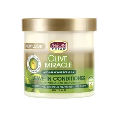Кондиционер для волос African Pride Olive Miracle Leave-In Conditioner несмываемый 425 г ЕС
