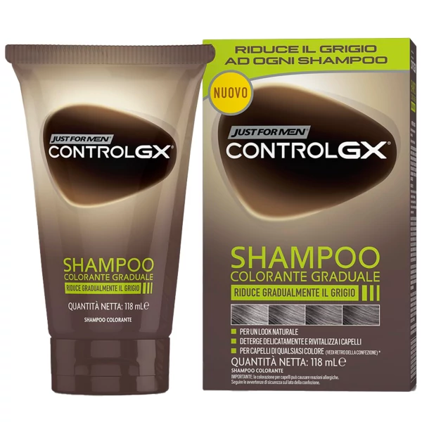 Шампунь Just For Men ControlGX Shampoo для устранения седины 118 мл ЕС