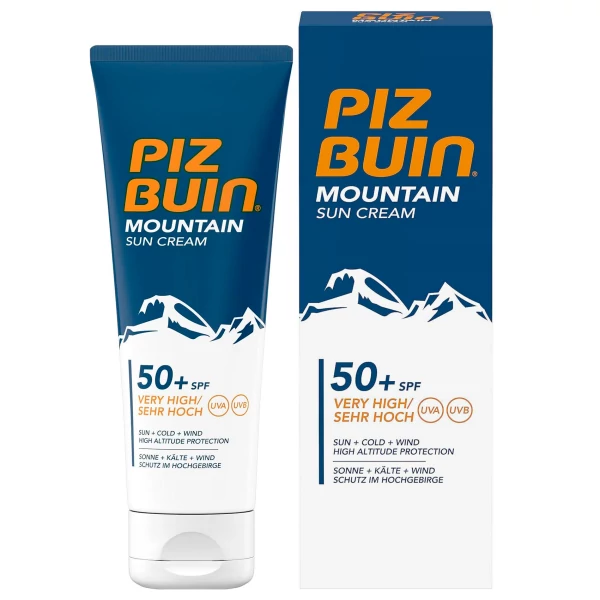 Солнцезащитный крем Piz Buin Mountain SPF50+ 50 мл ЕС