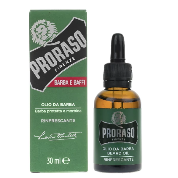 Освежающее масло для бороды Proraso 30 мл ЕС