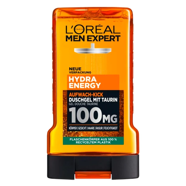 Гель для душа L'Oréal Men Expert Hydra Energy тонизирующий 250 мл ЕС