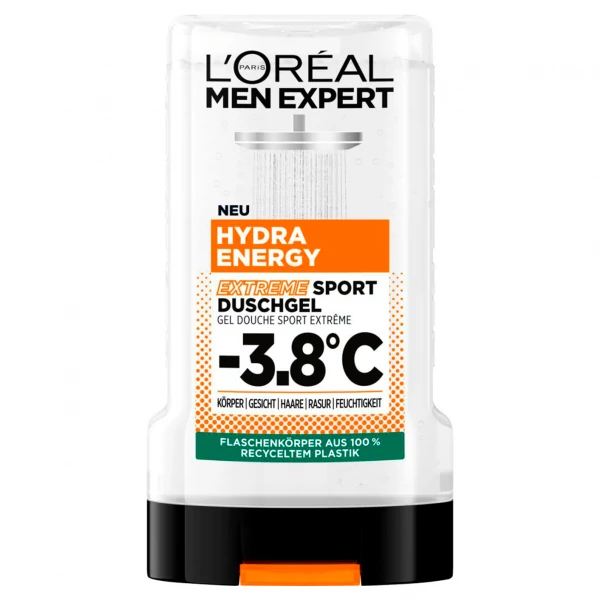 Гель для душа L'Oréal Men Expert Hydra Energy Extreme Sport энергетический 250 мл ЕС