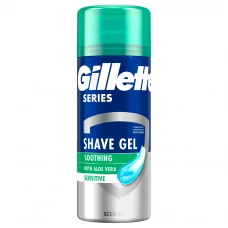 Гель для бритья Gillette Series Shave Gel Soothing With Aloe Vera успокаивающий 75 мл ЕС