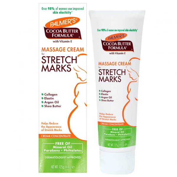 Крем от растяжек Palmer's Cocoa Butter Formula Массажный 125 г ЕС