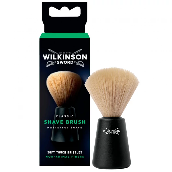 Помазок для бритья Wilkinson Sword Classic Shave Brush с мягкой щетиной ЕС