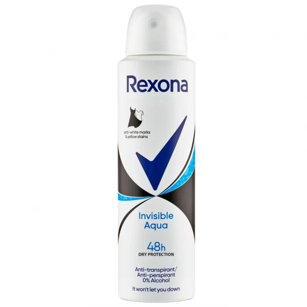 Антиперспирант-спрей Rexona Invisible Aqua 48H 150 мл ЕС