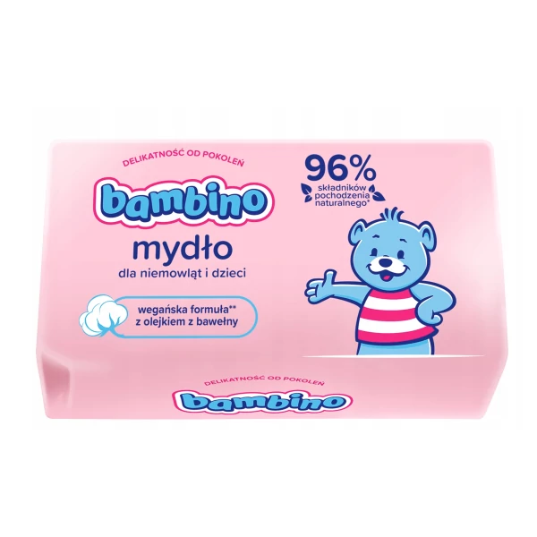 Мыло для младенцев и детей Bambino с хлопковым маслом 90 г ЕС
