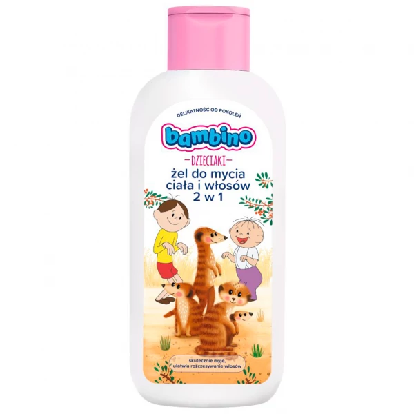 Детский гель Bambino 2 в 1 для волос и тела 400 мл ЕС
