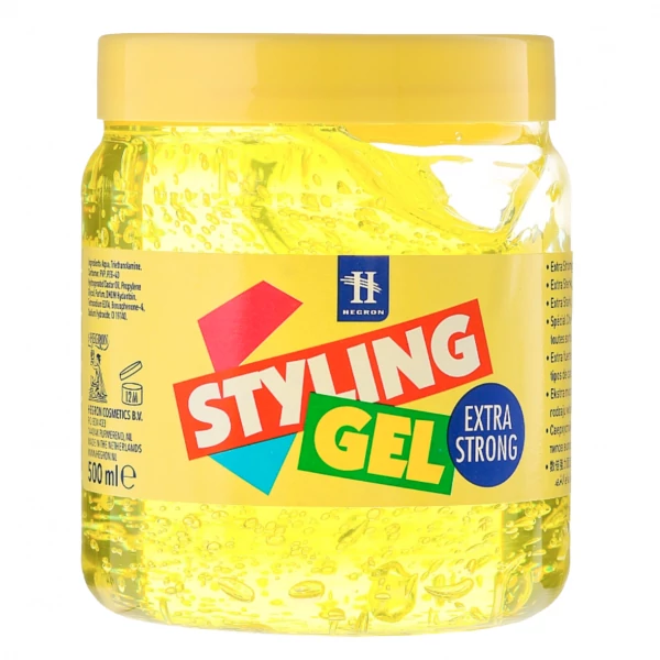 Гель Hegron Styling Gel Extra Strong для укладки волос 500 мл ЕС