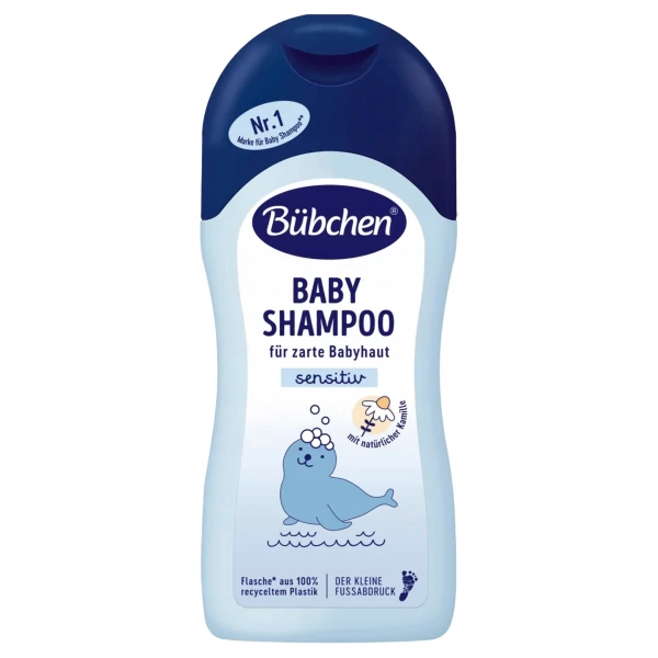 Детский шампунь Bübchen Sensitive Baby Shampoo для чувствительной кожи 200 мл ЕС