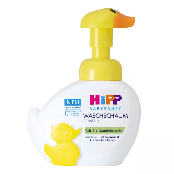 Пенка для умывания лица и рук Hipp Babysanft 250 мл ЕС
