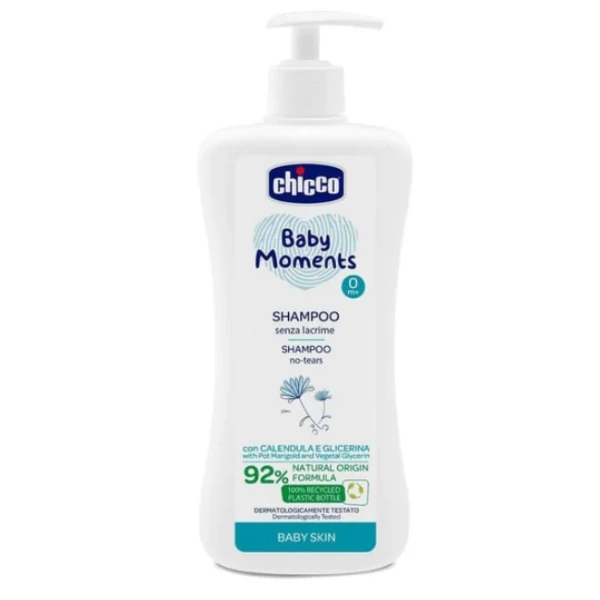 Детский шампунь для волос Chicco Baby Moments от 0 месяцев 500 мл ЕС