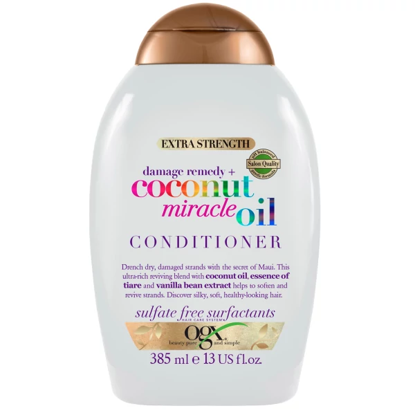 Кондиционер для волос OGX Damage Remedy+ Coconut Miracle Oil 385 мл ЕС