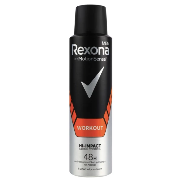 Антиперспирант Rexona MEN Workout Hi-Impact 48H 150 мл ЕС