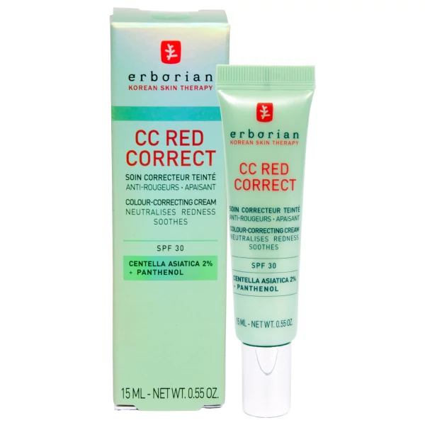 Корректирующий крем для лица Erborian CC Red Correct SPF30 15 мл ЕС