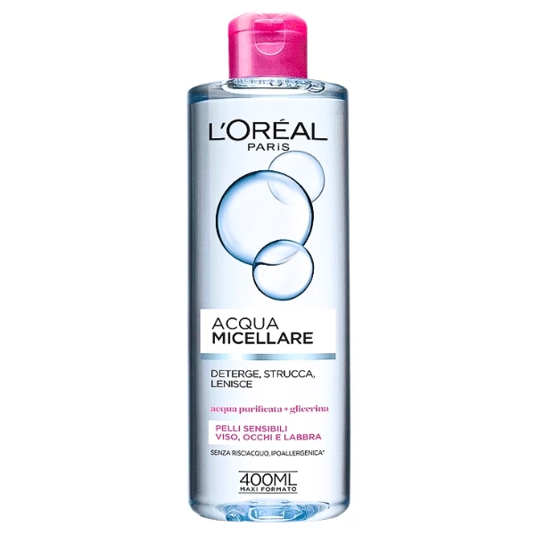 Мицеллярная вода L'Oreal Paris для чувствительной кожи 400 мл ЕС