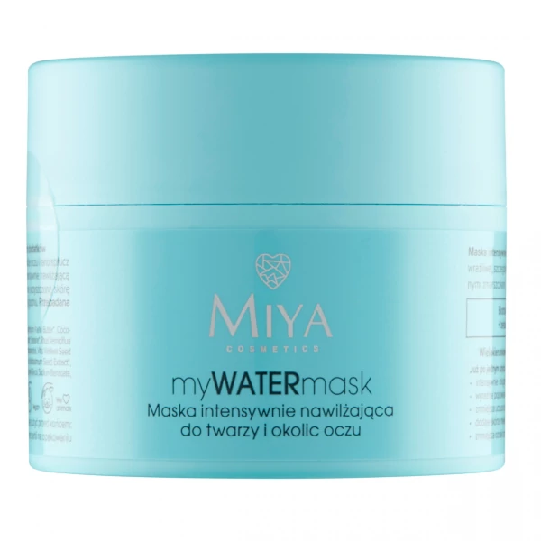 Маска для лица и зоны под глазами Miya MyWatermask для сухой и чувствительной кожи 50 мл ЕС