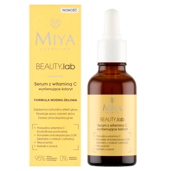 Сыворотка для лица Miya Cosmetics Beauty.lab с витамином С 30 мл ЕС