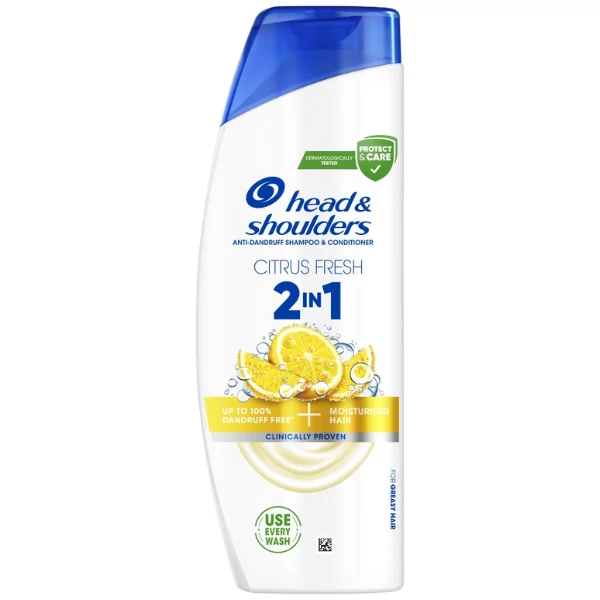 Шампунь Head &amp; Shoulders 2 в 1 Citrus Fresh 330 мл ЕС