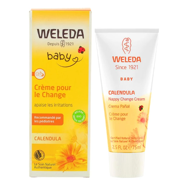 Крем под подгузник Weleda Baby с календулой 75 мл ЕС