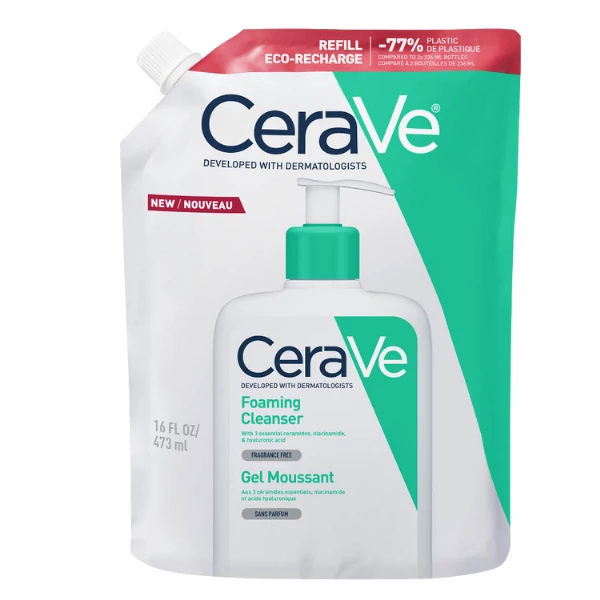 Гель CeraVe Foaming Cleanser для умывания лица и тела 473 мл ЕС
