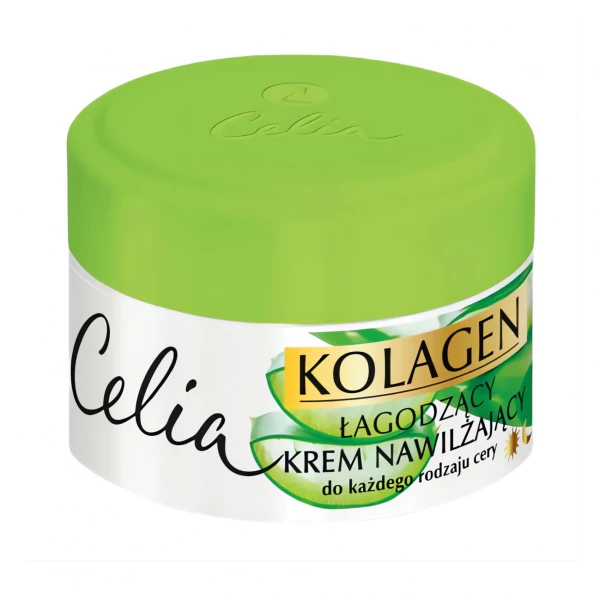 Крем для лица Celia Collagen с алоэ вера успокаивающий 50 мл ЕС