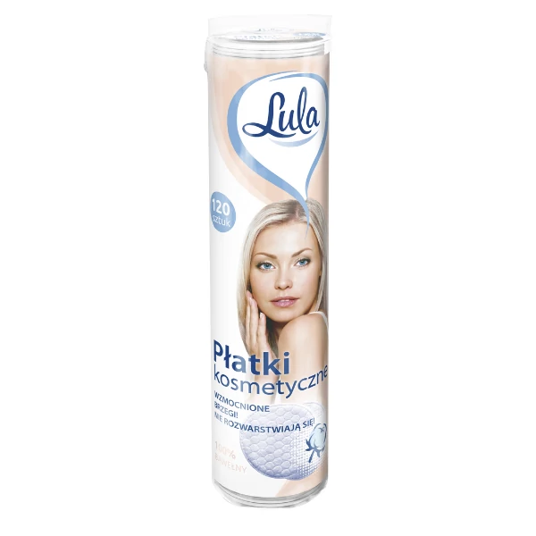 Косметические диски Lula для снятия макияжа 120 шт ЕС