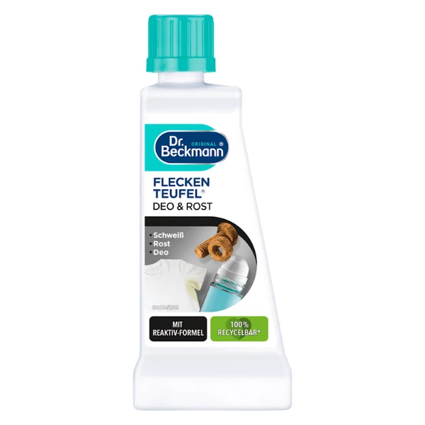 Средство для удаления пятен Dr. Beckmann Precision Stain Remover от ржавчины пота и дезодоранта 50 г ЕС