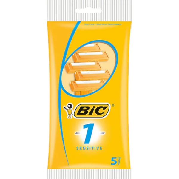 Бритвы одноразовые Bic 1 Sensitive 5 шт ЕС