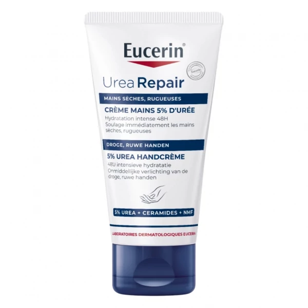 Крем для рук Eucerin UreaRepair Plus восстанавливающий с 5% мочевиной 75 мл ЕС