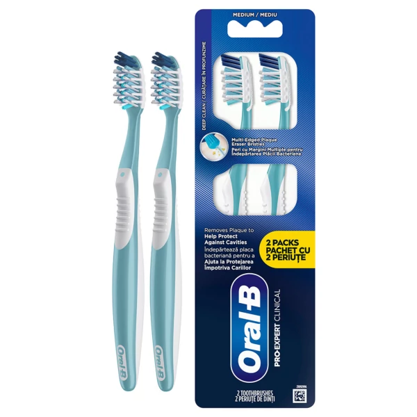 Мануальная зубная щетка Oral-B Pro-Expert Medium 2 шт ЕС