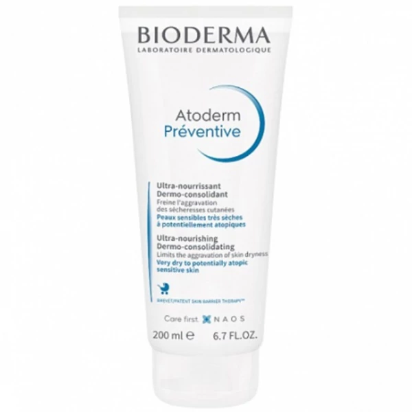 Крем для лица и тела Bioderma Atoderm Preventive детям с рождения 200 мл ЕС