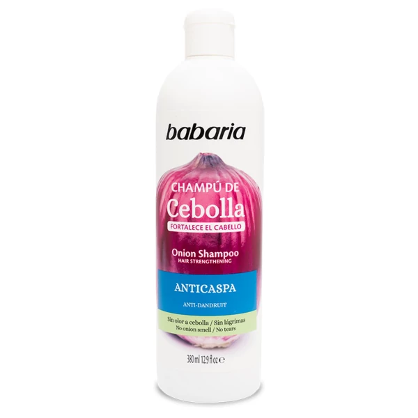 Шампунь Babaria Anti-Dandruff Onion Shampoo против перхоти 380 мл ЕС